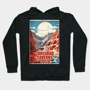 Carlsbad Caverns National Park New Mexico USA Travel Tourism Retro Vintage Hoodie